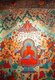 China: Mural painting of Amitabha Buddha,  Mogao Caves, Dunhuang, 9th century CE